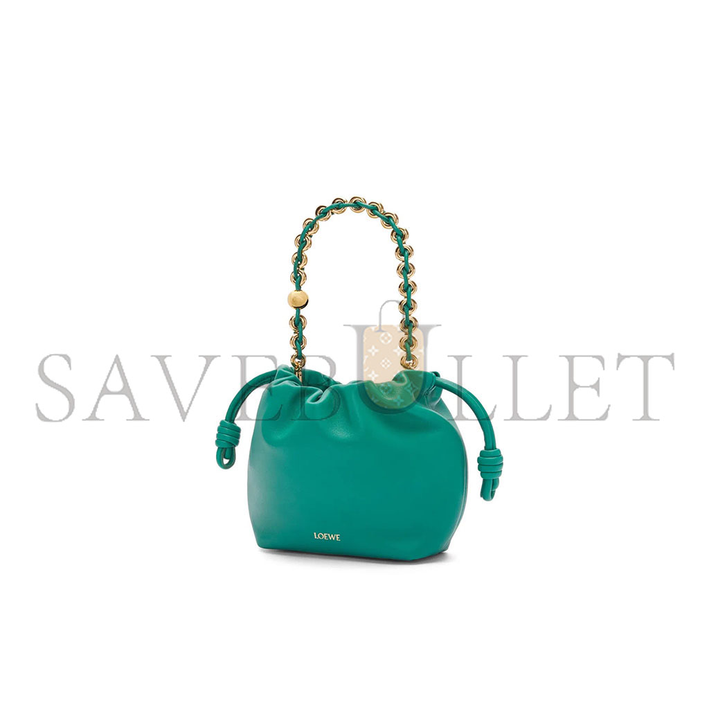 LOEWE MINI FLAMENCO PURSE BAG IN MELLOW NAPPA LAMBSKIN A914CBPX03-7831 (23*17*5.5cm)